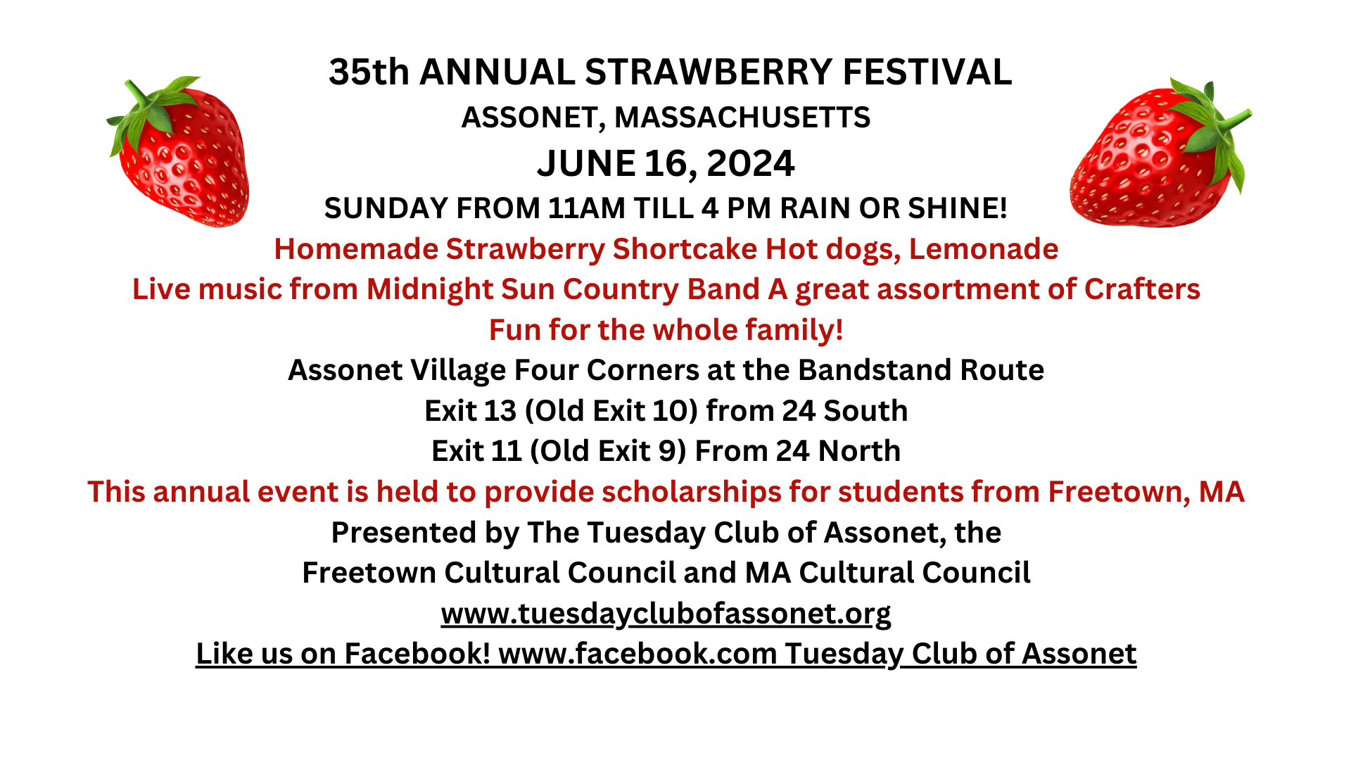 35th Annual Strawberry Festival 