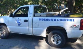 Bristol County Mosquito Control Program Spraying Truck