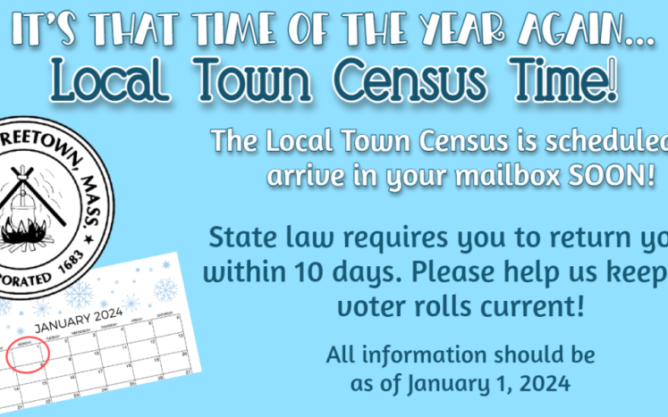 Local Town Census Time!