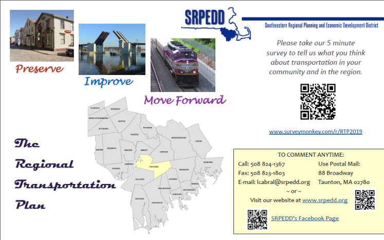SRPEDD Regional Transportation Plan Survey