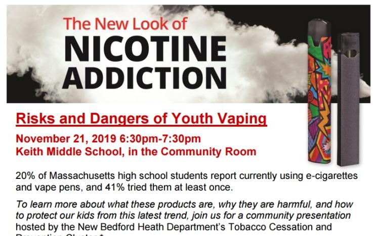 Nicotine Addiction: Risks & Dangers of Youth Vaping