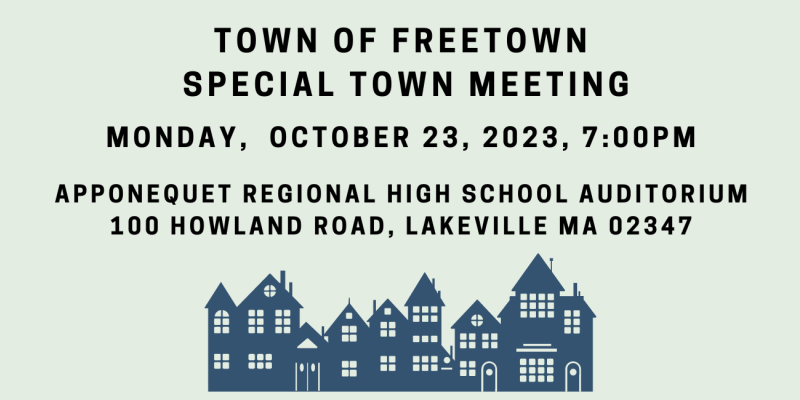 Special Town Meeting 