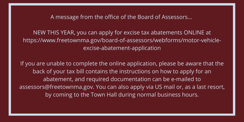 Abatement-Board of Assessors